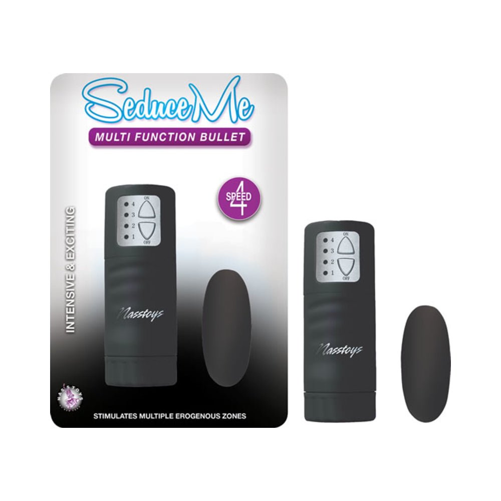 Seduce Me Multi Function Bullet 4 Speeds-Nasstoys-Sexual Toys®