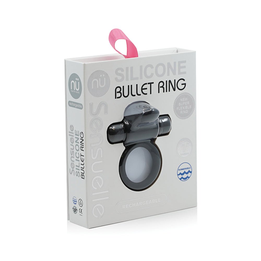 Sensuelle Bullet Cock Ring With Tongue-Nu Sensuelle-Sexual Toys®