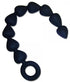 Sex & Mischief silicone anal beads - black-Sportsheets-Sexual Toys®