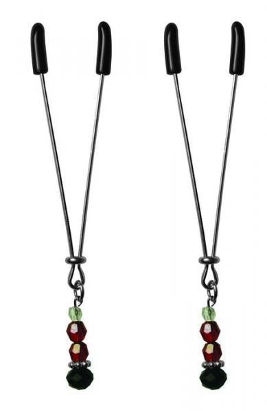 Sexperiments Ruby Black Nipple Clamps-Sexperiments-Sexual Toys®