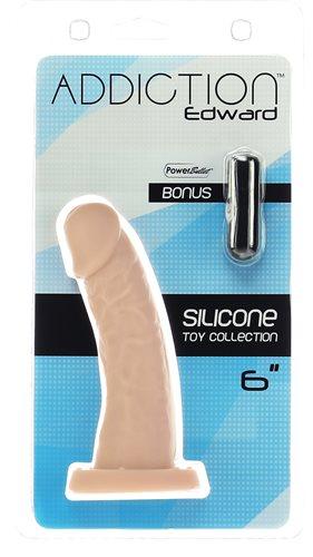 Addiction Edward 6in Curved Dong-blank-Sexual Toys®