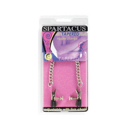 Adjustable Nipple Clamps With Curbed Chain-blank-Sexual Toys®