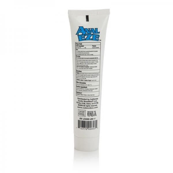 Anal Eze Desensitizing Gel 1.5 fluid ounces-blank-Sexual Toys®