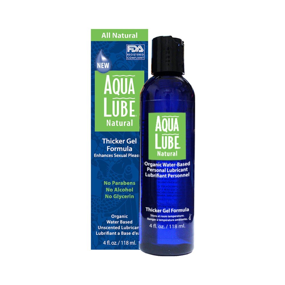 Aqua Lube Natural Gel 4 fluid ounces-blank-Sexual Toys®