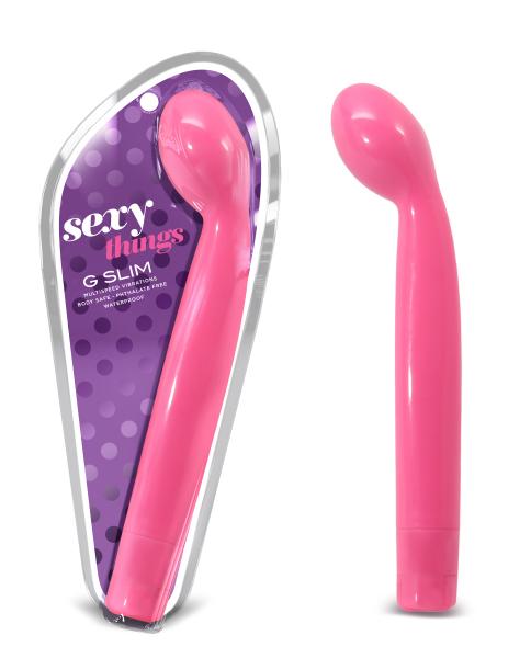 Sexy Things G Slim Pink Vibrator-Blush-Sexual Toys®