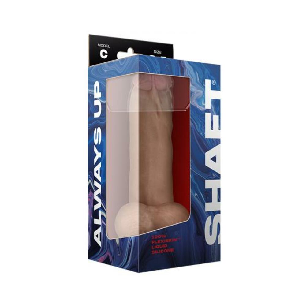 Shaft Model C Liquid Silicone Dong With Balls 8.5 In. Pine-Shaft-Sexual Toys®