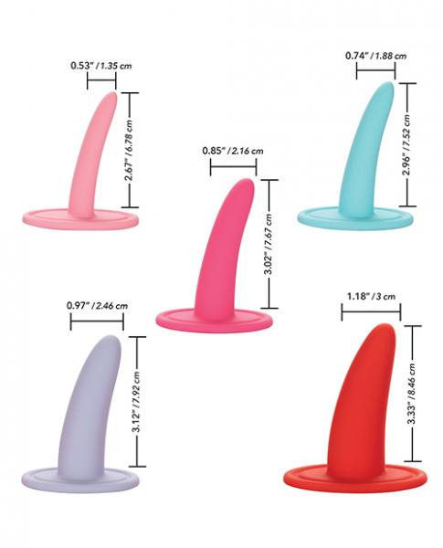 She-ology 5 Piece Wearable Vaginal Dilator Set-She-ology-Sexual Toys®