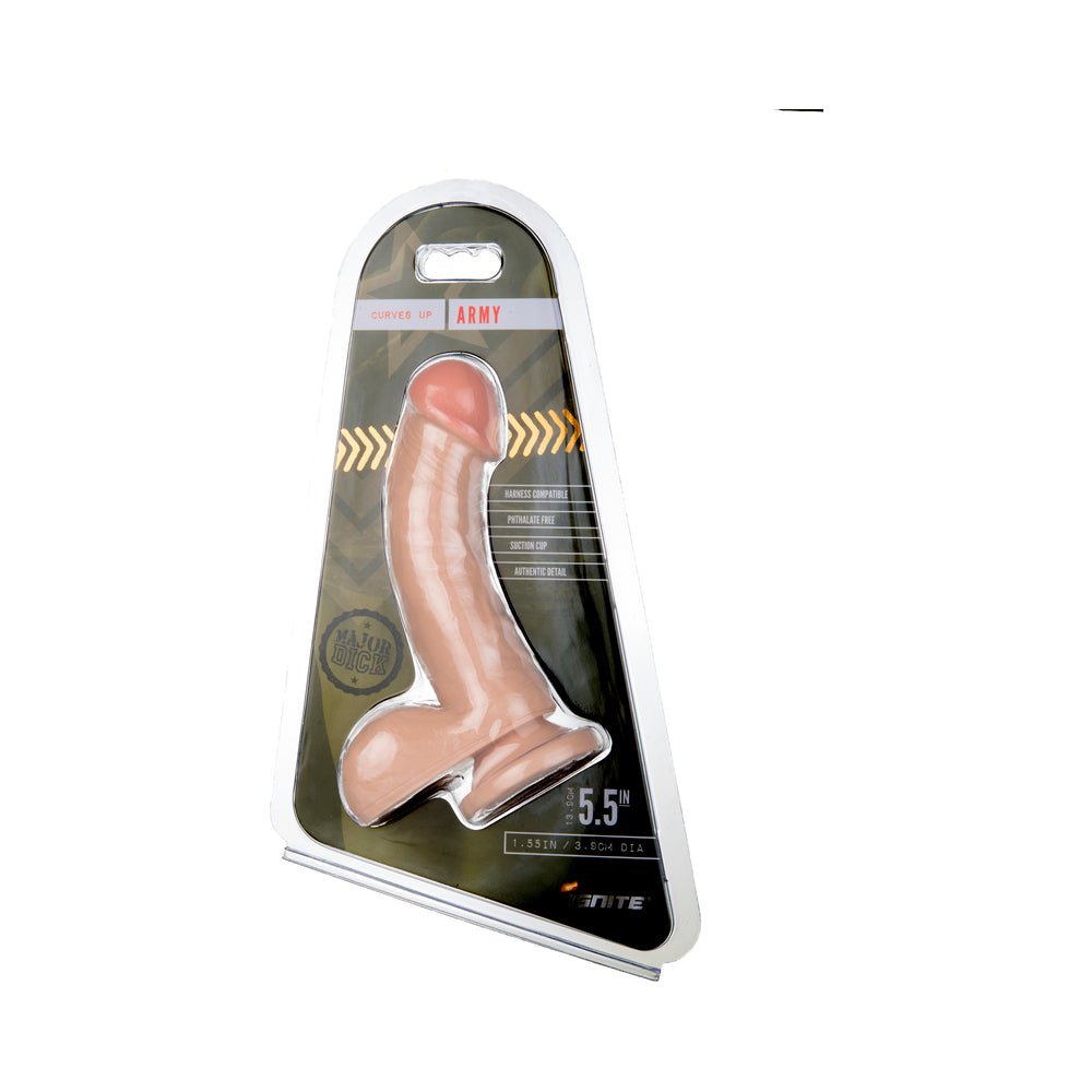 SI Ignite Major Dick Army Vanilla-Si Novelties-Sexual Toys®