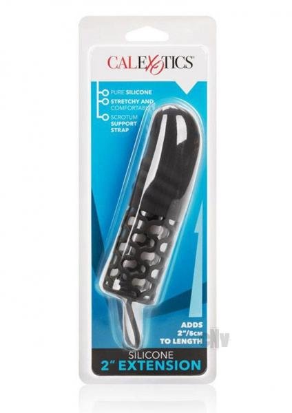 Silicone 2 inches Extension Black-Cal Exotics-Sexual Toys®