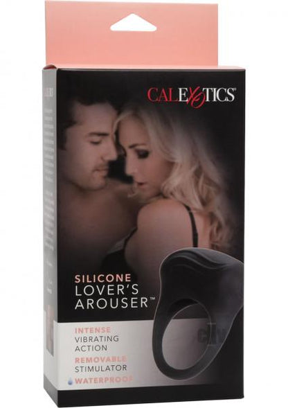 Silicone Lovers Arouser Black Vibrating Ring-blank-Sexual Toys®