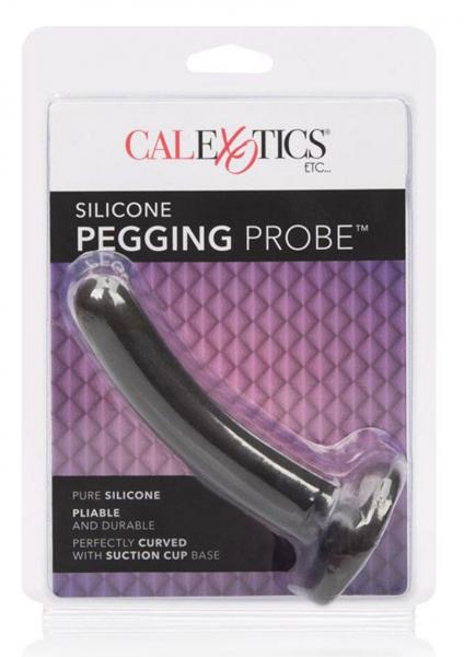 Silicone Pegging Probe Black-Cal Exotics-Sexual Toys®