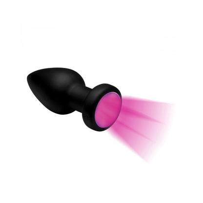 Silicone Vibrating Led Plug - Medium-blank-Sexual Toys®