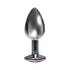 Silver Starter Bejeweled Stainless Steel Plug-Icon-Sexual Toys®