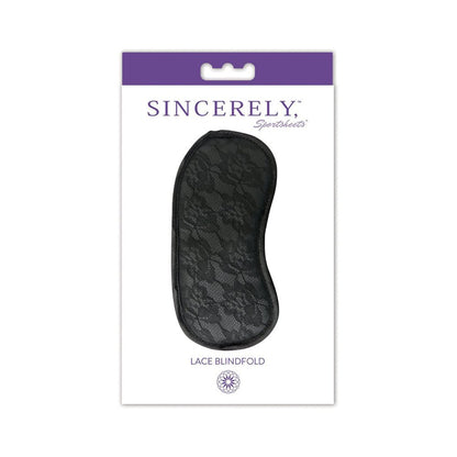 Sincerely Lace Blindfold Black O/S-Sportsheets-Sexual Toys®