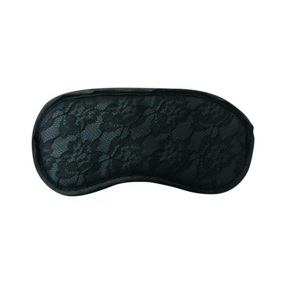 Sincerely Lace Blindfold Black O/S-Sportsheets-Sexual Toys®