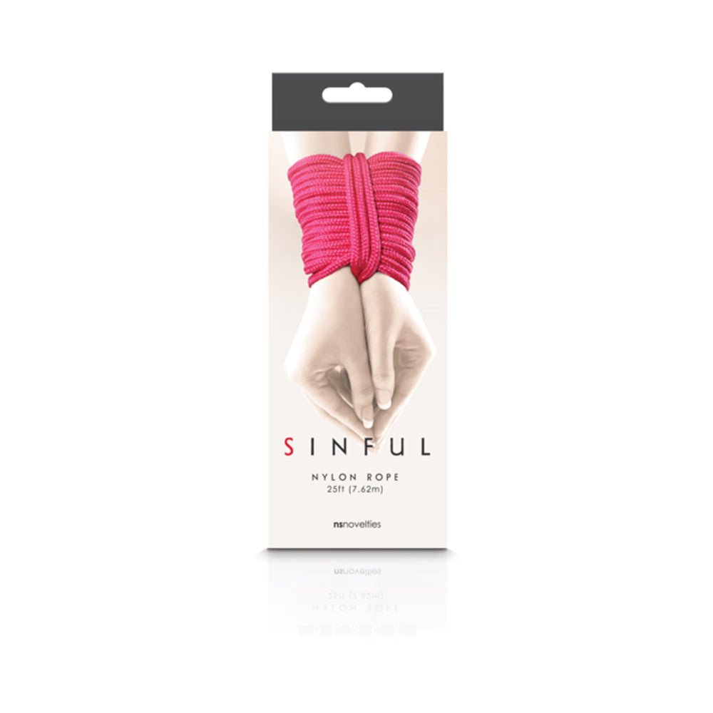 Sinful Nylon Rope 25 Ft-NS Novelties-Sexual Toys®