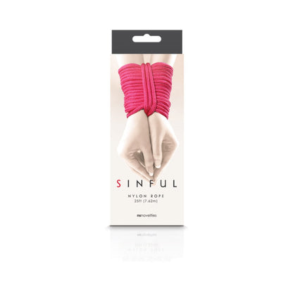 Sinful Nylon Rope 25 Ft-NS Novelties-Sexual Toys®