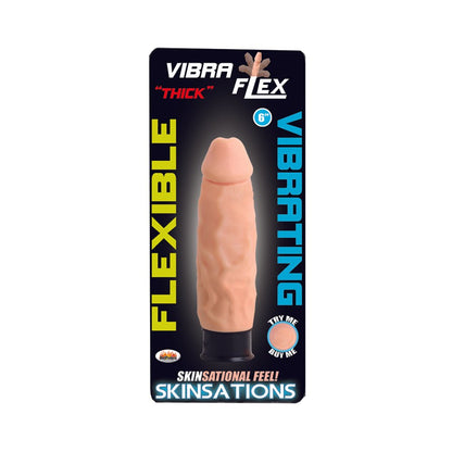 Skinsations Thick Vibraflex/6in Dildo 12 Functions-blank-Sexual Toys®