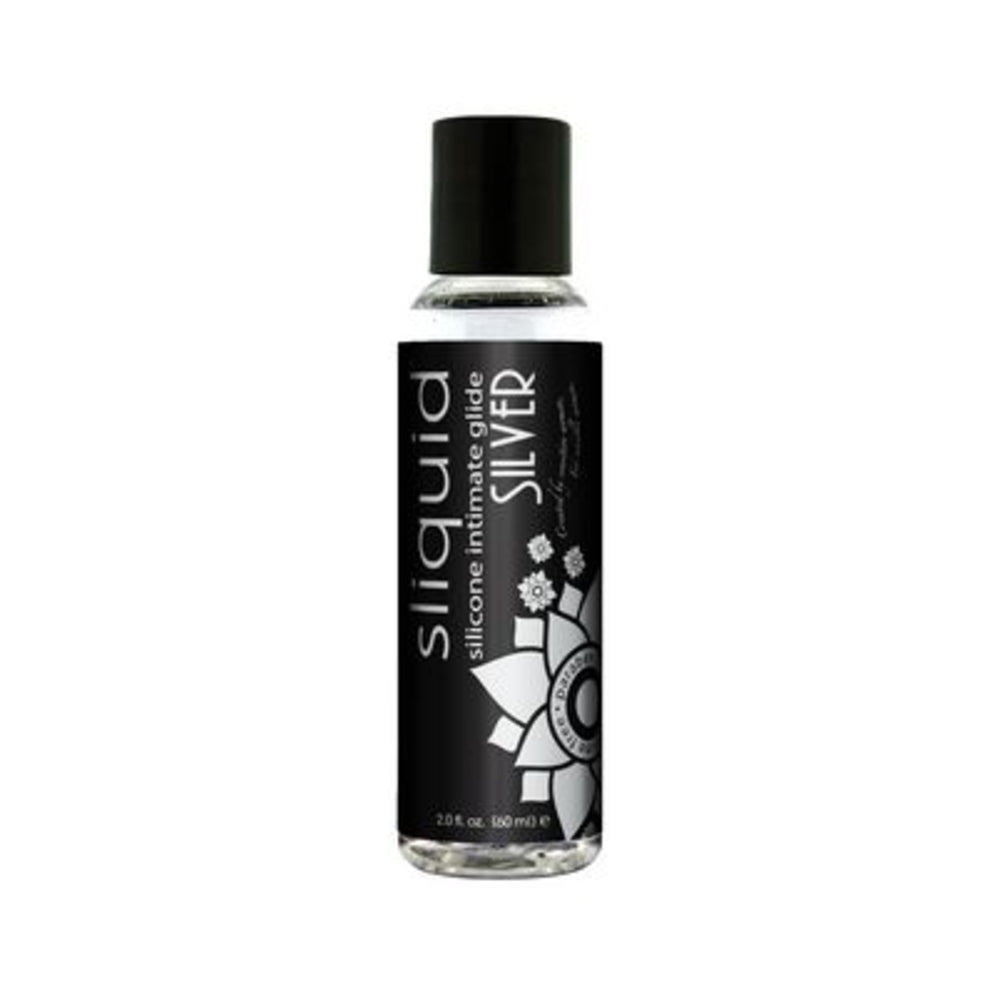 Sliquid Naturals Silver Silicone Lubricant 2oz-blank-Sexual Toys®