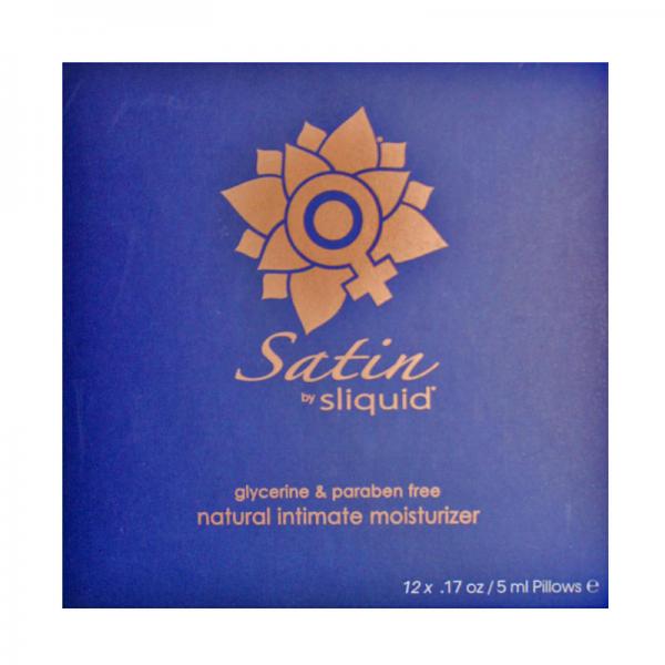 Sliquid Satin Lube Cube 12 Packettes-Sliquid Satin-Sexual Toys®