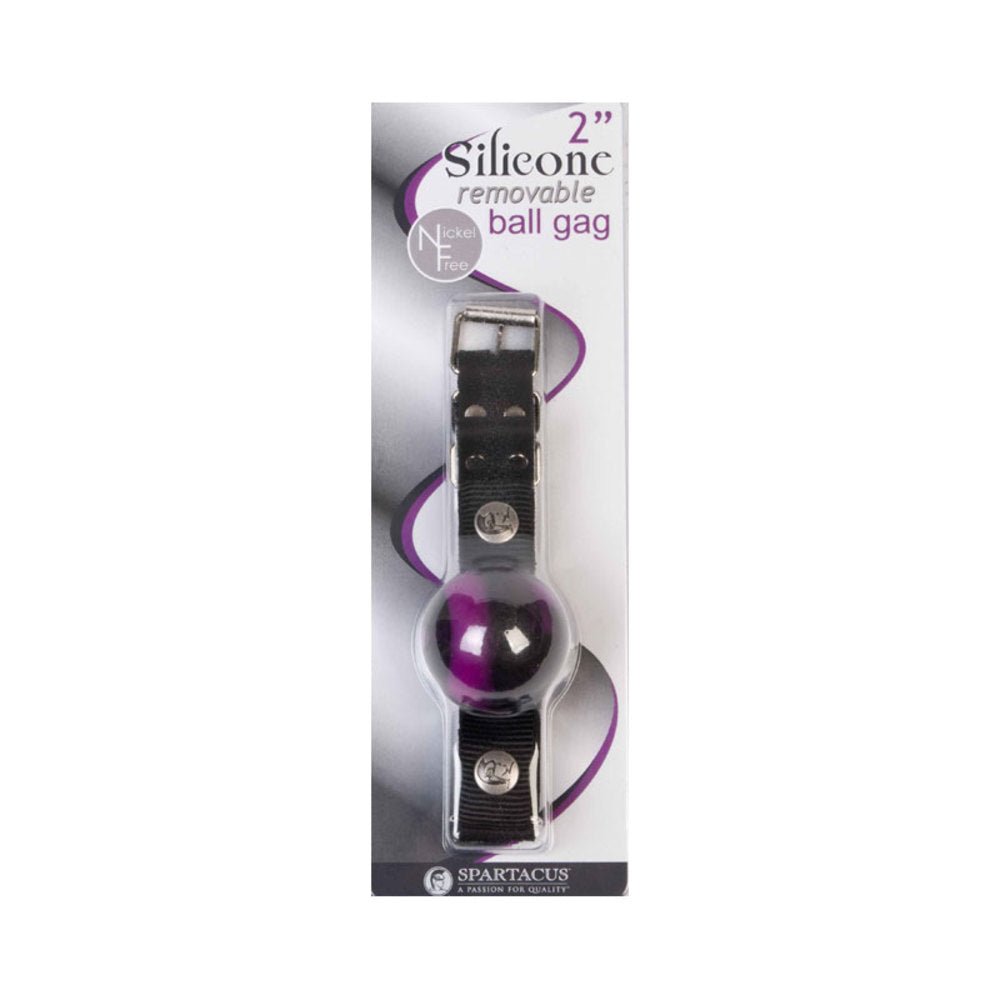 Spartacus Silicone Removable Ball Gag 2 inches Swirl-Spartacus-Sexual Toys®