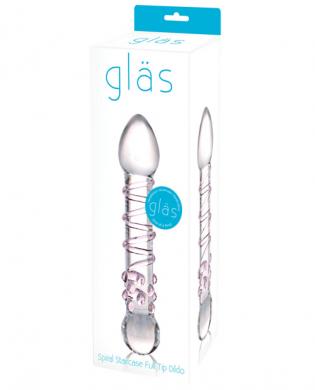 Spiral Staircase Full Tip Glass Dildo-blank-Sexual Toys®