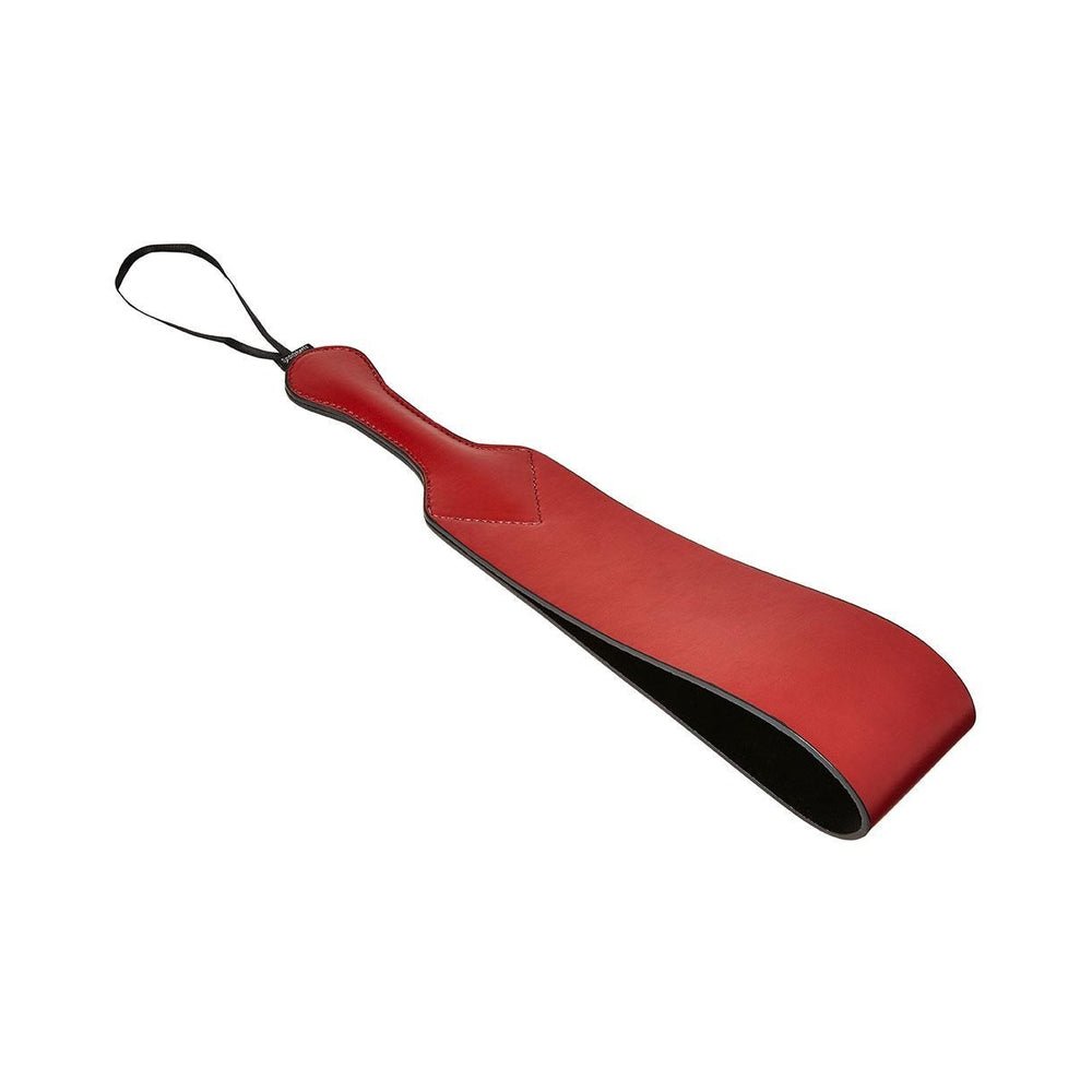 Sportsheets Saffron Loop Paddle Black Red-Sportsheets-Sexual Toys®