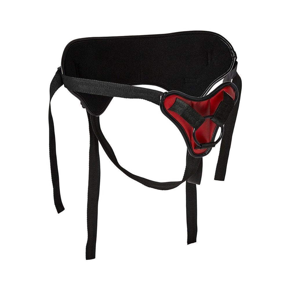 Sportsheets Saffron Strap On Black Red O/S-Sportsheets-Sexual Toys®