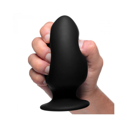 Squeezable Large Anal Plug - Black-blank-Sexual Toys®