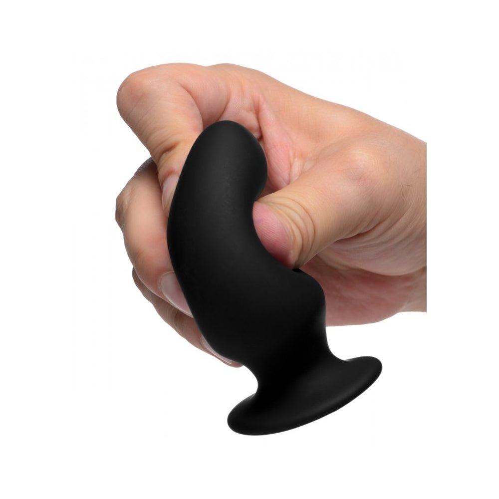 Squeezable Small Anal Plug - Black-blank-Sexual Toys®