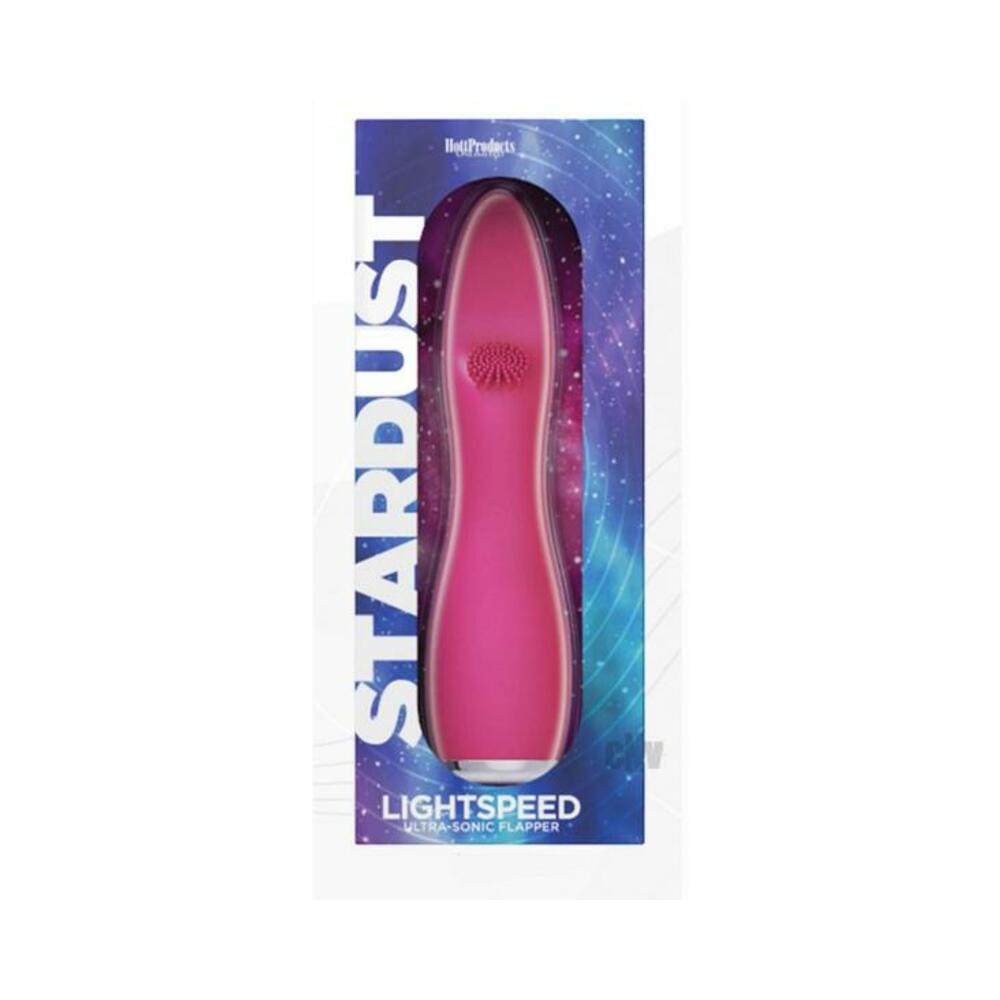 Stardust Lightspeed Flapper Tip Vibrator Magenta-blank-Sexual Toys®