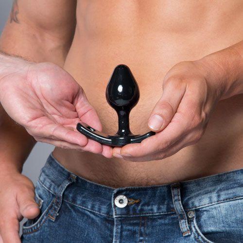 Strap On Master Butt Plug Small Black-Perfect Fit Brand-Sexual Toys®