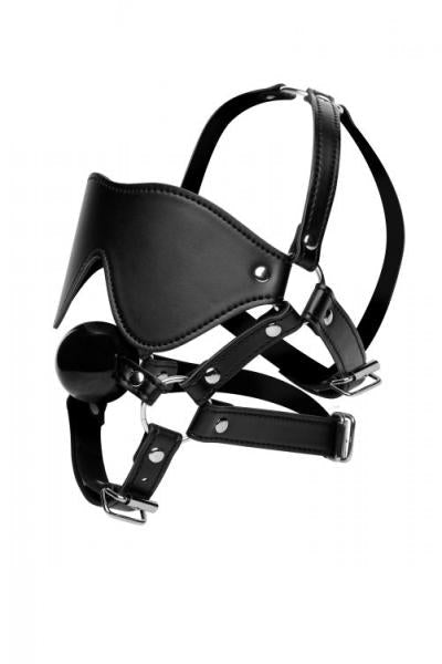 Strict Blindfold Harness Plus Ball Gag-STRICT-Sexual Toys®