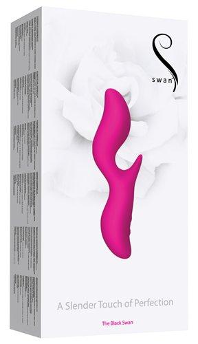 Swan 7 Black Swan Pink Rabbit Vibrator-Swan Special Edition-Sexual Toys®