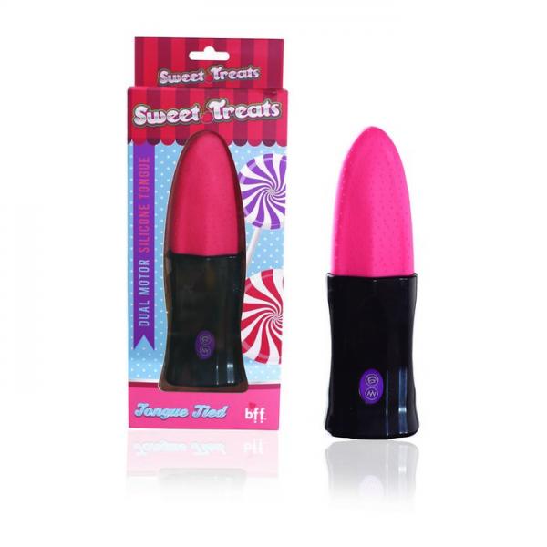 Sweet Treats Tongue Tied Pink Vibrator-Sweet Treats-Sexual Toys®