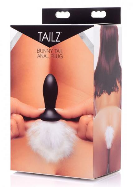 Tailz Bunny Tail Anal Plug Black-Tailz-Sexual Toys®