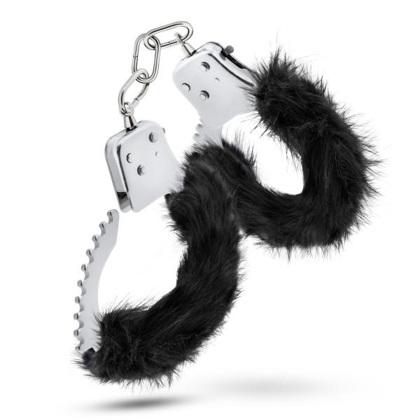 Temptasia Plush Fur Cuffs Handcuffs-Blush-Sexual Toys®