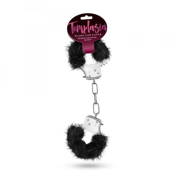 Temptasia Plush Fur Cuffs Handcuffs-Blush-Sexual Toys®