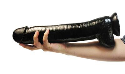 The Black Destroyer Huge 16.5 inches Dildo-Master Series-Sexual Toys®