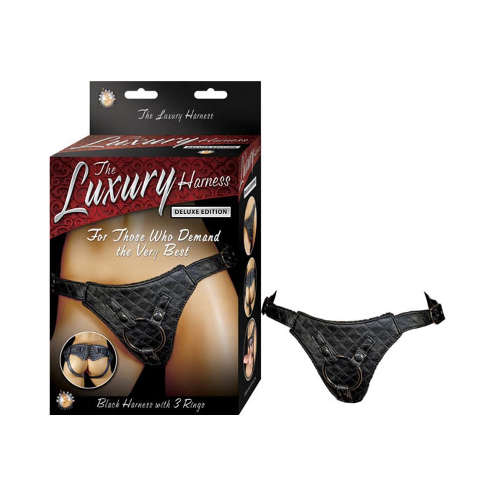 The Luxury Harness Deluxe Edition-Black-Nasstoys-Sexual Toys®