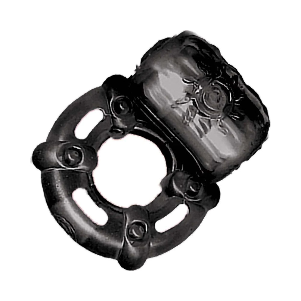 The Macho Stallions Vibrating Cock Ring (black)-Nasstoys-Sexual Toys®