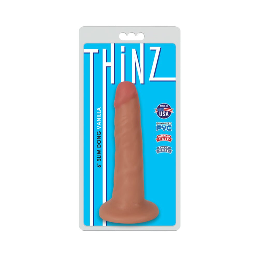 Thinz 6 inches Slim Realistic Dong-Curve Novelties-Sexual Toys®