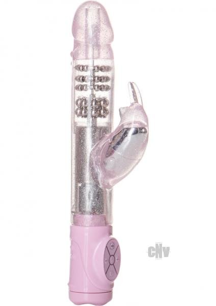 Thrusting Jack Rabbit Pink Vibrator-Jack Rabbit-Sexual Toys®