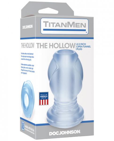 TitanMen The Hollow Tunnel Plug Clear-Titanmen-Sexual Toys®