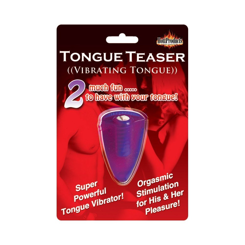 Tongue Teaser Silicone Oral Vibrator-blank-Sexual Toys®