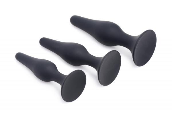 Triple Spire Tapered Silicone Anal Trainer Set-Master Series-Sexual Toys®