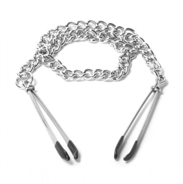 Tweezer Nipple Clamps Silver-Master Series-Sexual Toys®