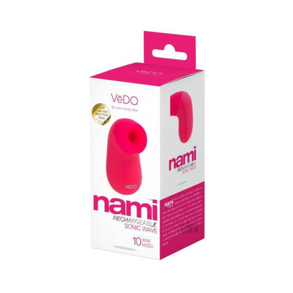 Vedo Nami Rechargeable Sonic Vibe Foxy Pink-blank-Sexual Toys®