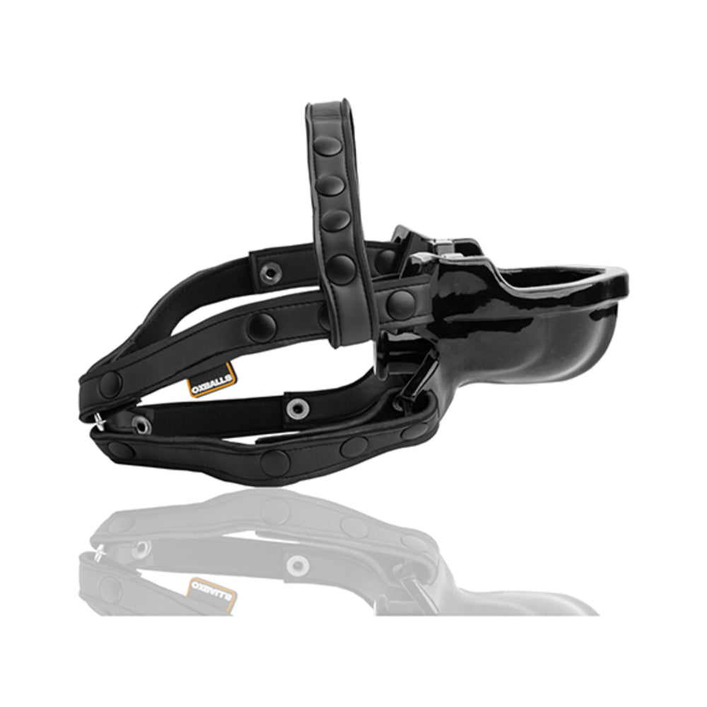 WATERSPORT strap-on gag, black-Oxballs-Sexual Toys®