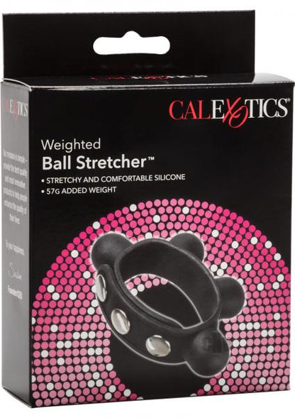 Weighted Ball Stretcher Silicone Black-blank-Sexual Toys®